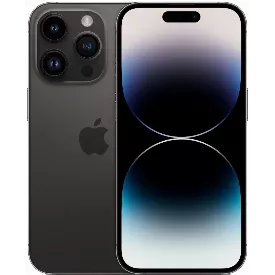 Смартфон Apple iPhone 14 Pro 128 Гб, космический черный, Dual SIM (nano SIM)